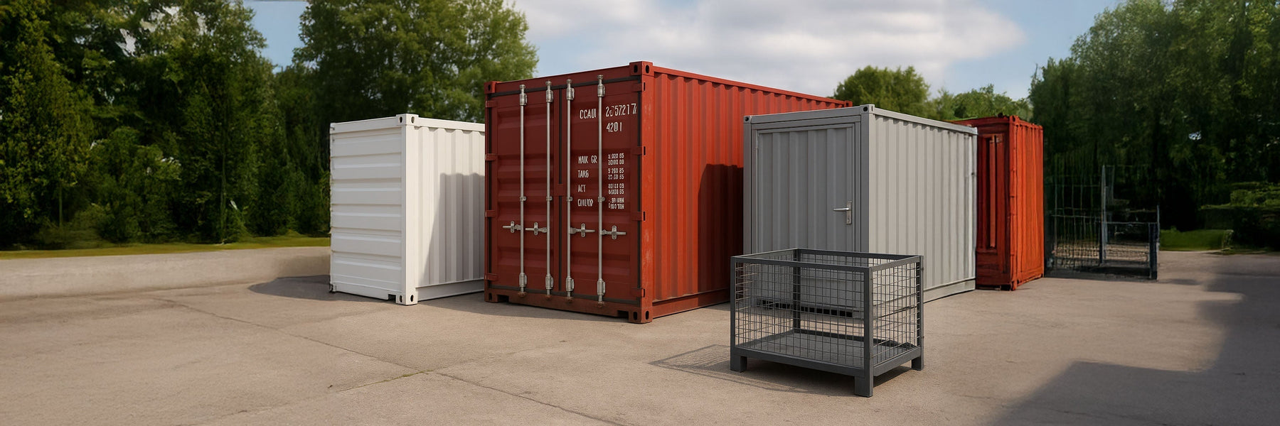 Die wichtigsten Containerarten im Überblick – mit Einsatzbeispiel