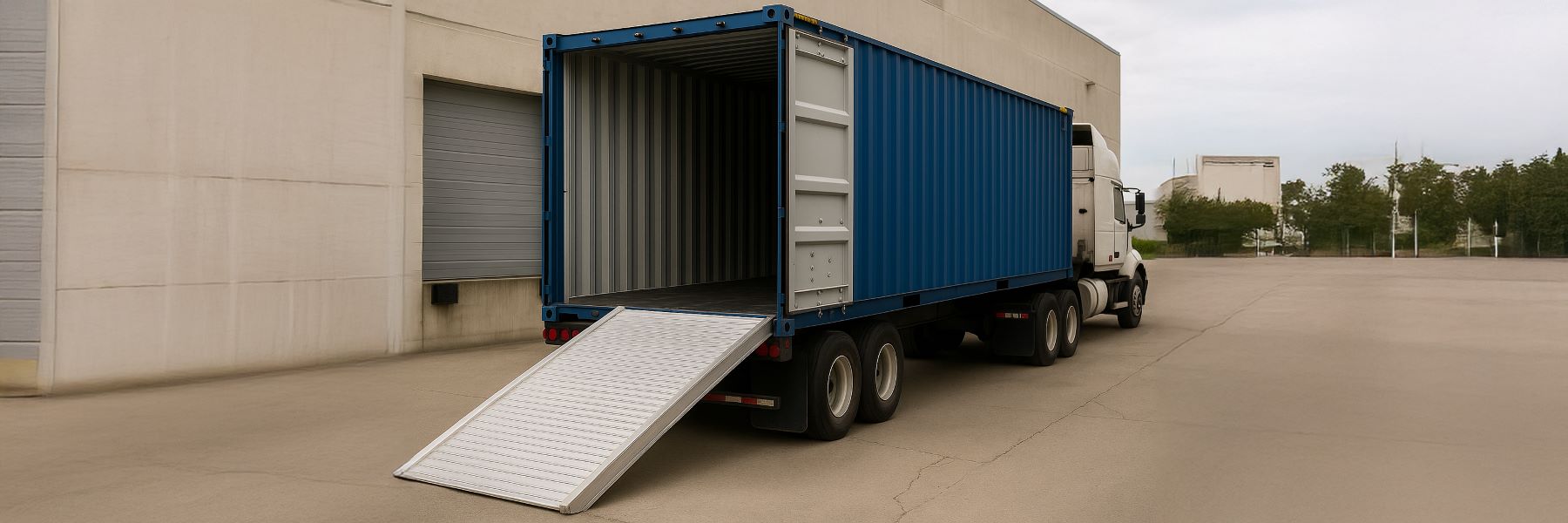 Container-Rampen: Effizientes Be- und Entladen gewährleisten
