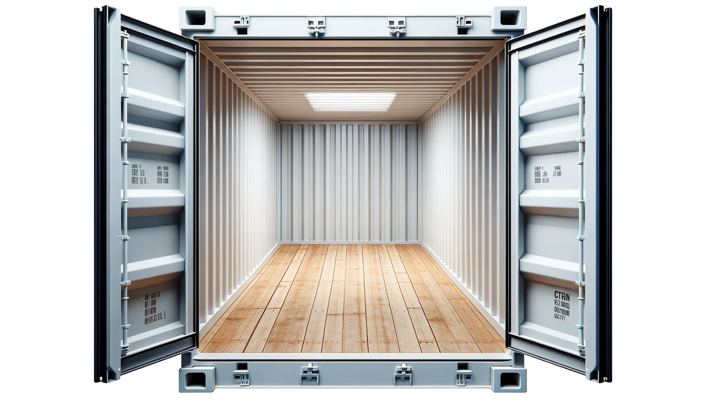 Containeransicht innen