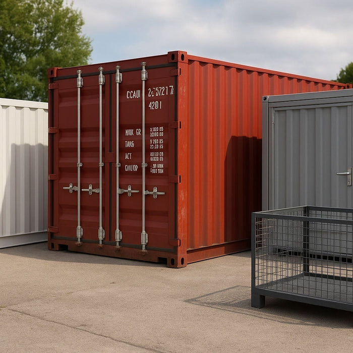 Die wichtigsten Containerarten im Überblick – mit Einsatzbeispiel