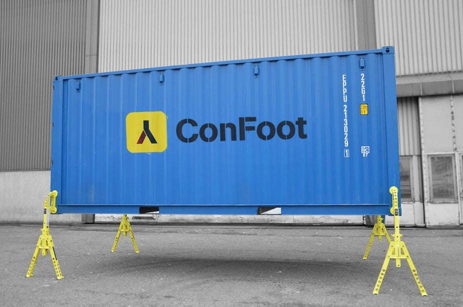 Containerstützen ConFoot CF bis 34 Tonnen — 24tainer
