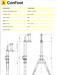 ConFoot-Leg CF-Stuetzen Datenblatt