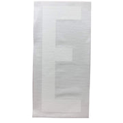 Containerbeschriftung_BuchstabeE_weissfreistehend_100mm