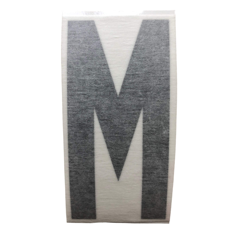 Containerbeschriftung_BuchstabeM_schwarzfreistehend_100mm