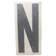 Containerbeschriftung_BuchstabeN_schwarzfreistehend_100mm