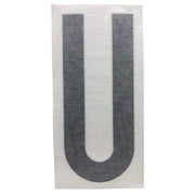 Containerbeschriftung_BuchstabeU_schwarzfreistehend_100mm