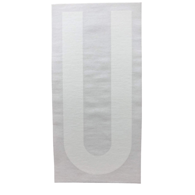 Containerbeschriftung_BuchstabeU_weissfreistehend_100mm