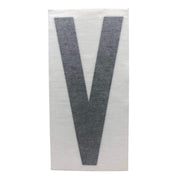 Containerbeschriftung_BuchstabeV_schwarzfreistehend_100mm