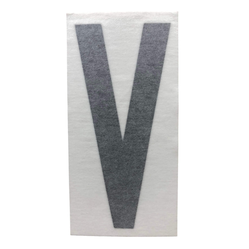 Containerbeschriftung_BuchstabeV_schwarzfreistehend_100mm