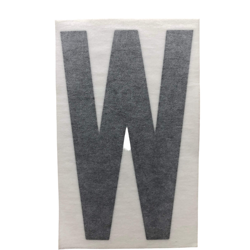 Containerbeschriftung_BuchstabeW_schwarzfreistehend_100mm