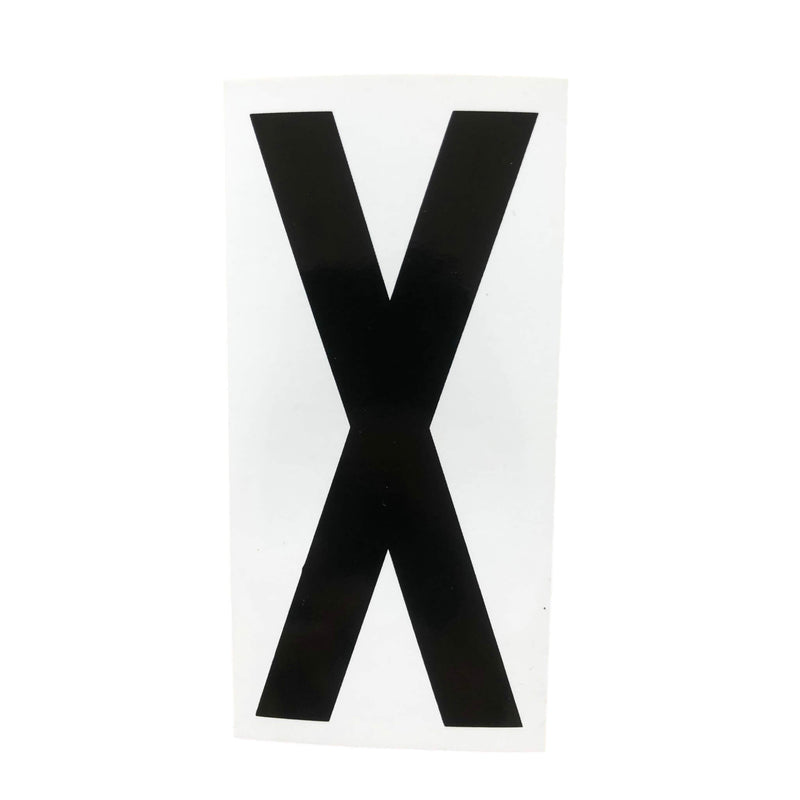 Containerbeschriftung_BuchstabeX_schwarzaufweiss
