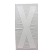 Containerbeschriftung_BuchstabeX_weissfreistehend_100mm