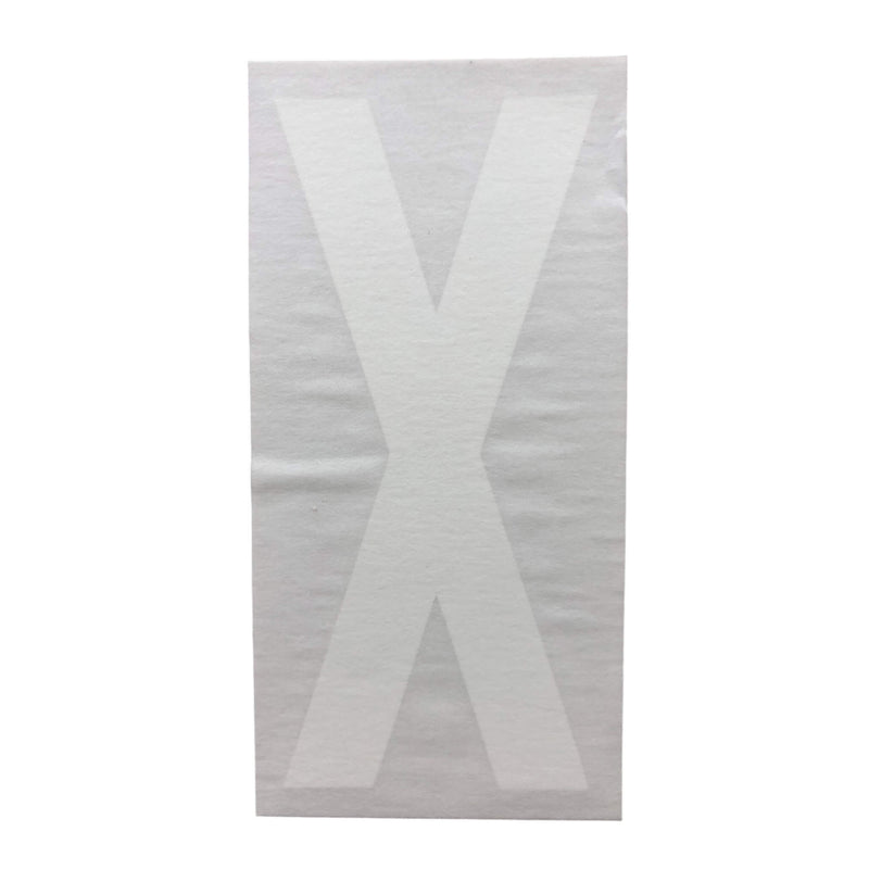 Containerbeschriftung_BuchstabeX_weissfreistehend_100mm