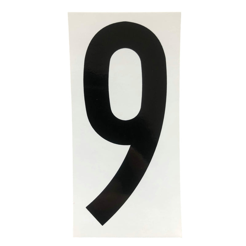 Containerbeschriftung_Zahl9_schwarzaufweiss_100mm
