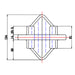 Stacking Cone IF-11 technische Zeichnung Seitenansicht