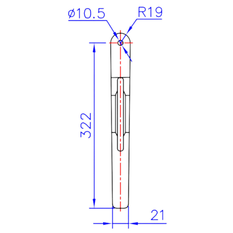 Containertürgriff_DH3_Draufsicht_Skizze