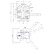 Twistlock manuell IF-51L Produktskizze